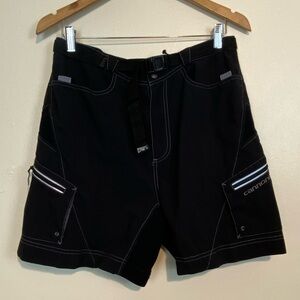 Cannondale Mountain Biking Shorts Men’s XL Black 100% NYLON